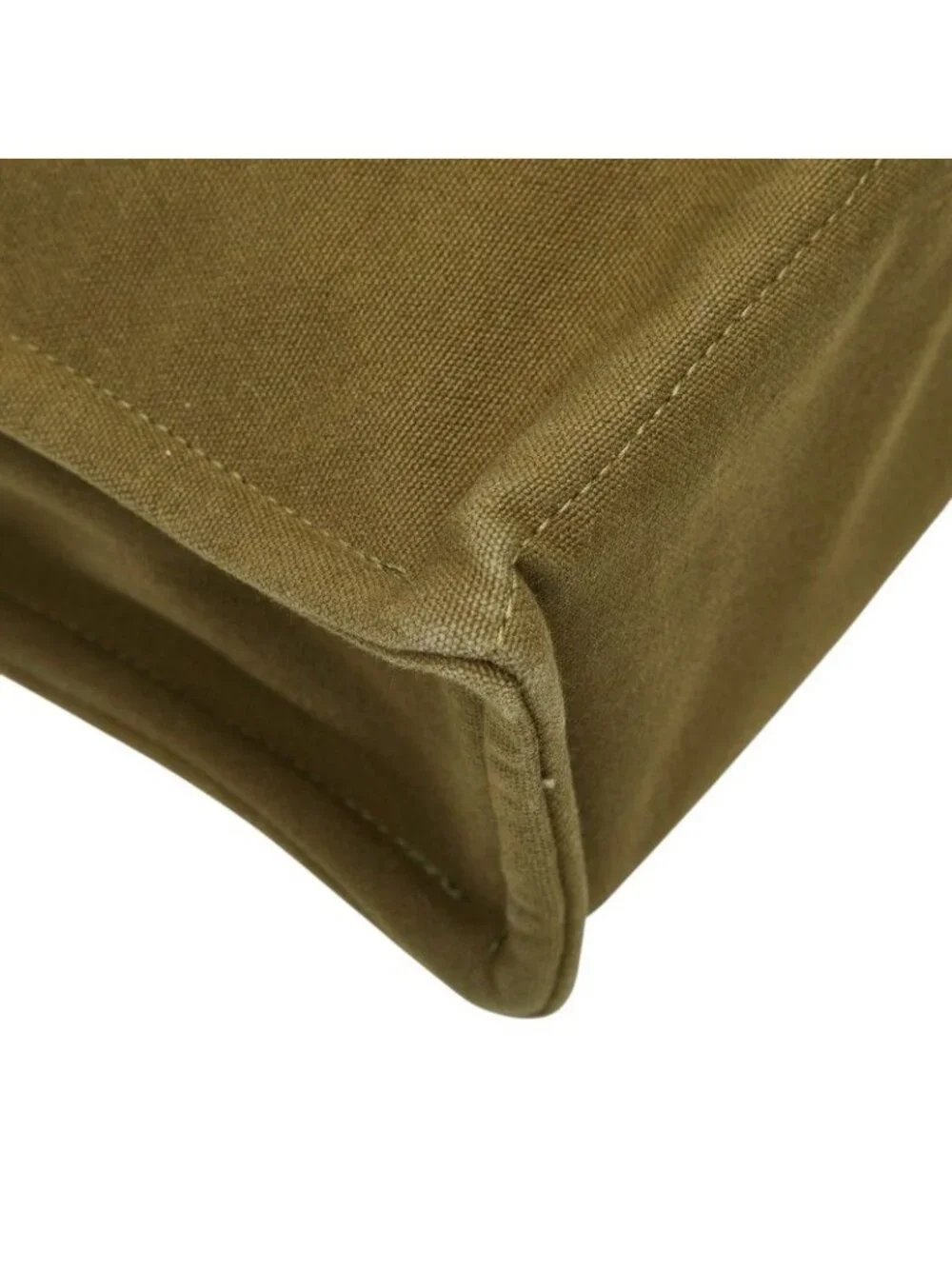 Hermes Fourre Tout MM Tote Green Canvas